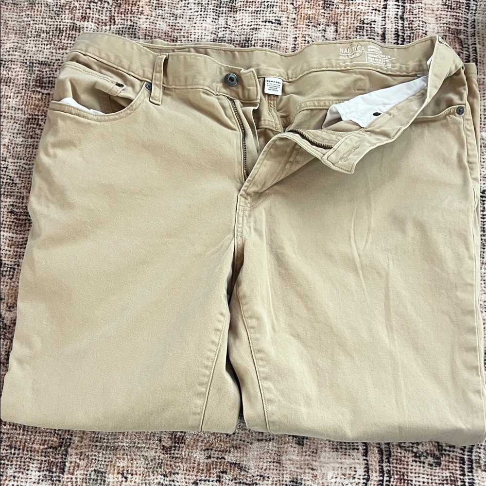 Nautica Classic Tan Men's Chinos